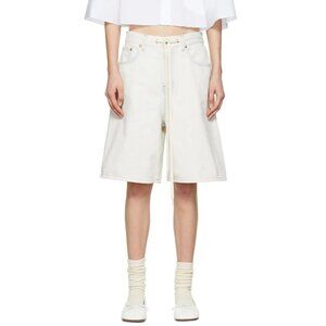NWOT MM6 Maison Margiela Oversized Denim Shorts, IT 44 / US 30
